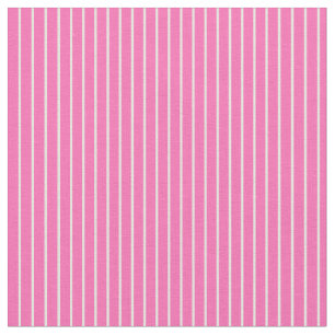 Hot Pink and Beige Lines/Stripes Pattern Fabric