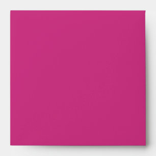 Hot Pink and Black Linen Envelopes