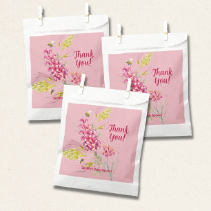 Hot Pink And Bumble Bee A Sweet Little Bee Favour Bag