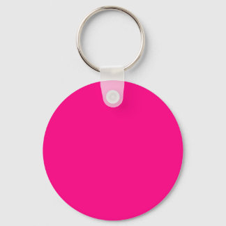 Hot Pink and Customisable Key Ring