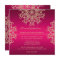 HOT PINK AND GOLD INDIAN INSPIRED BIRTHDAY