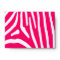Hot Pink and White Zebra Print