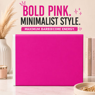 Hot Pink Bachelorette Party Aesthetic Name Tag
