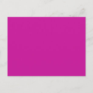 Hot Pink Background on a Postcard