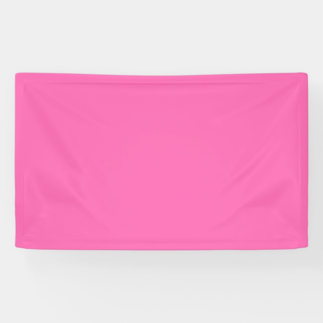 Hot Pink Banner (Horizontal)