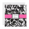 Hot Pink & Black Damask Bridal Shower Invitations