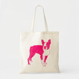 Hot Pink Boston Tote Bag