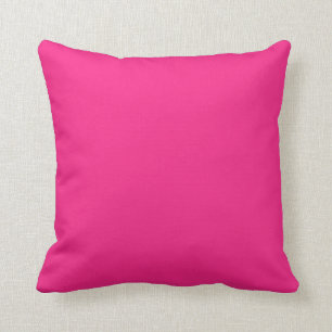Hot Pink Bright Pink Cushion