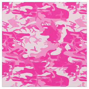 hot pink camo camouflage fabric