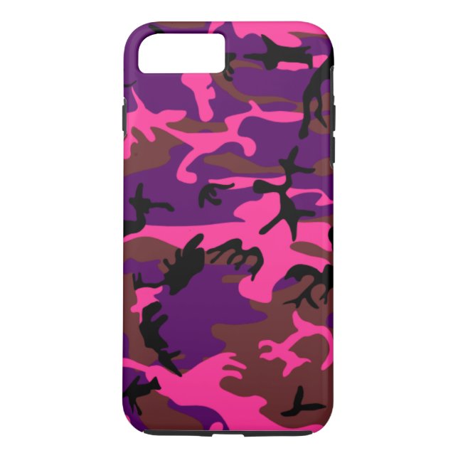 Hot Pink Camo Case-Mate iPhone Case (Back)