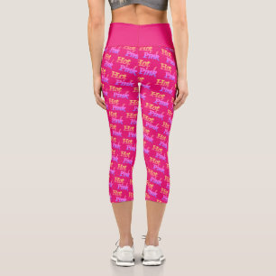 Hot Pink capris pants