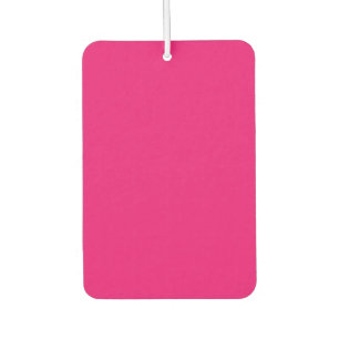 Hot Pink car air freshener