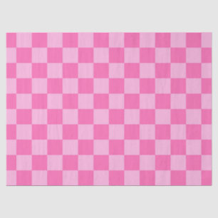 Hot Pink Chequerboard Tissue Paper