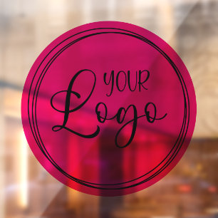 Hot Pink Circle for Your Business Logo