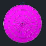 Hot Pink Colour Customised Designer Dartboard<br><div class="desc">Hot Pink Colour Customised Designer</div>