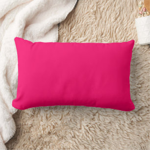 Hot Pink Colour Lumbar Cushion