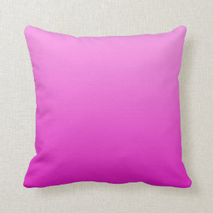 Hot Pink Dipped Modern Trendy Decor Cushion