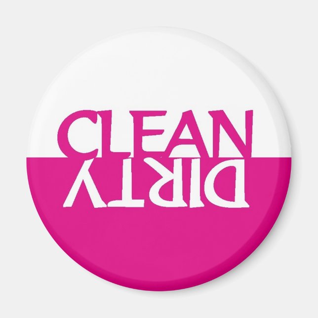 Hot Pink Dishwasher Magnet (Front)