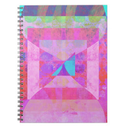 Hot Pink Dream #1 Mixed Media Spiral Notebook