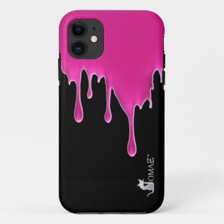 Hot Pink Drip iPhone 5 Cases
