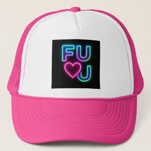 Hot Pink FULU Trucker Hat