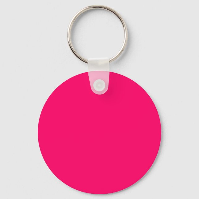 Hot Pink Key Ring (Front)