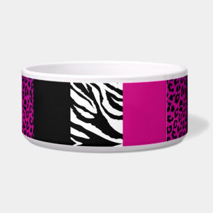 Hot Pink Leopard and Zebra Custom Animal Print