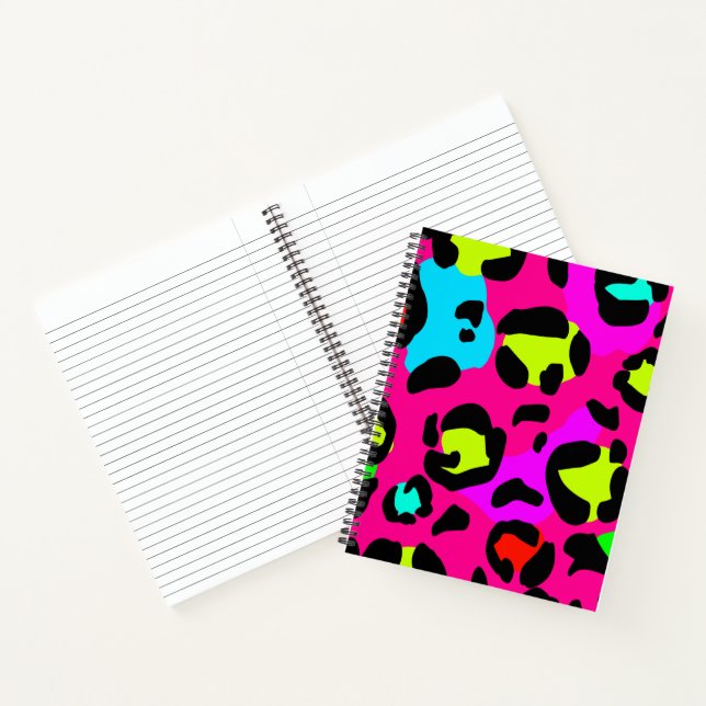 Hot Pink Leopee Notebook (Inside)