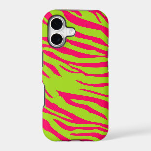 Hot Pink Lime Zebra Mate ID™ iPhone 5 Case