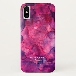 Hot Pink Mashup Apple iPhone X Case