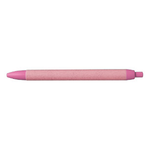 Hot Pink Mess Black Ink Pen