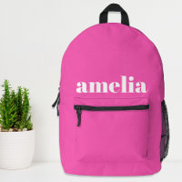 Hot Pink Monogram