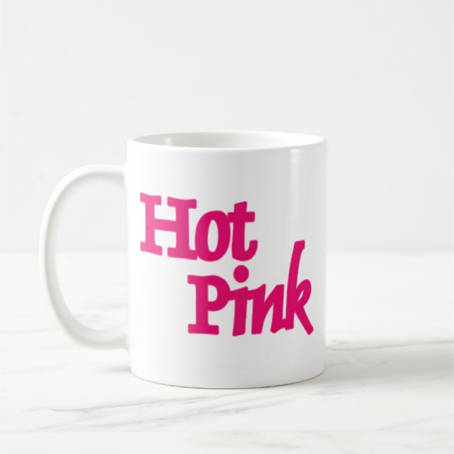 Hot Pink mug (Left)