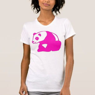 HOT PINK PANDA BEAR T T-Shirt