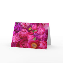 Hot Pink Peony Collage 