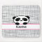 Hot Pink Personalised Panda Bear Mouse Pad