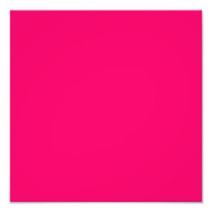 Hot Pink Photo Print