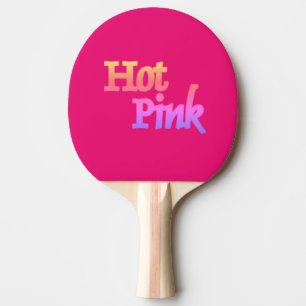 Hot Pink ping pong paddle