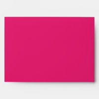 Hot Pink / Pink Greeting Card Envelope