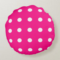 Hot Pink Polka Dot Pattern
