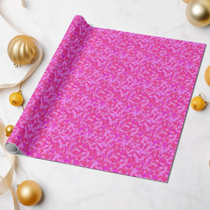 Hot Pink Purple All Occasion Gift Wrapping Paper
