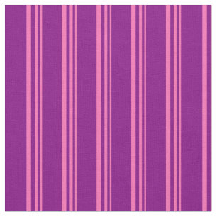 Hot Pink & Purple Lined/Striped Pattern Fabric