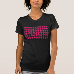 Hot Pink Rampant Unicorns T-Shirt
