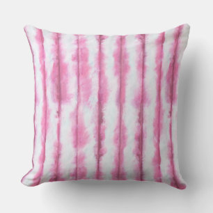 Hot Pink Shibori Designer Decor Cushion
