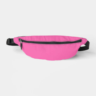 Hot Pink Solid Colour Bum Bags