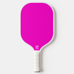 Hot Pink Solid Colour Pickleball Paddle