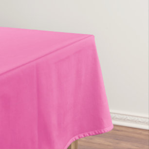 Hot Pink Solid Colour Tablecloth