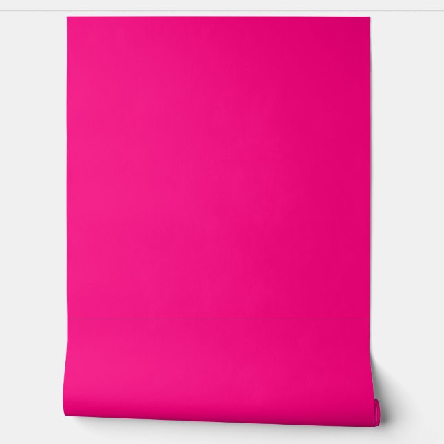 hot pink  solid colour wallpaper (Unrolling)