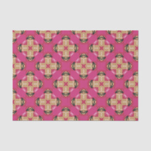 Hot Pink Southwestern Tissue Paper from Dismal