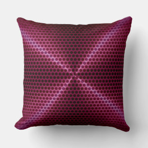 Hot Pink Stainless Steel Metal Hole Cushion